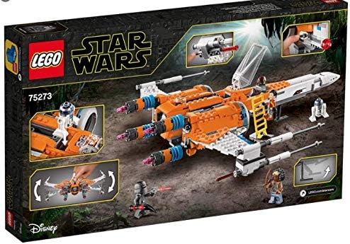 LEGO Star Wars Poe Dameron's X-Wing Fighter 75273 Building Kit, Cool Construction Toy for Kids, New 2020 (761 Pieces)