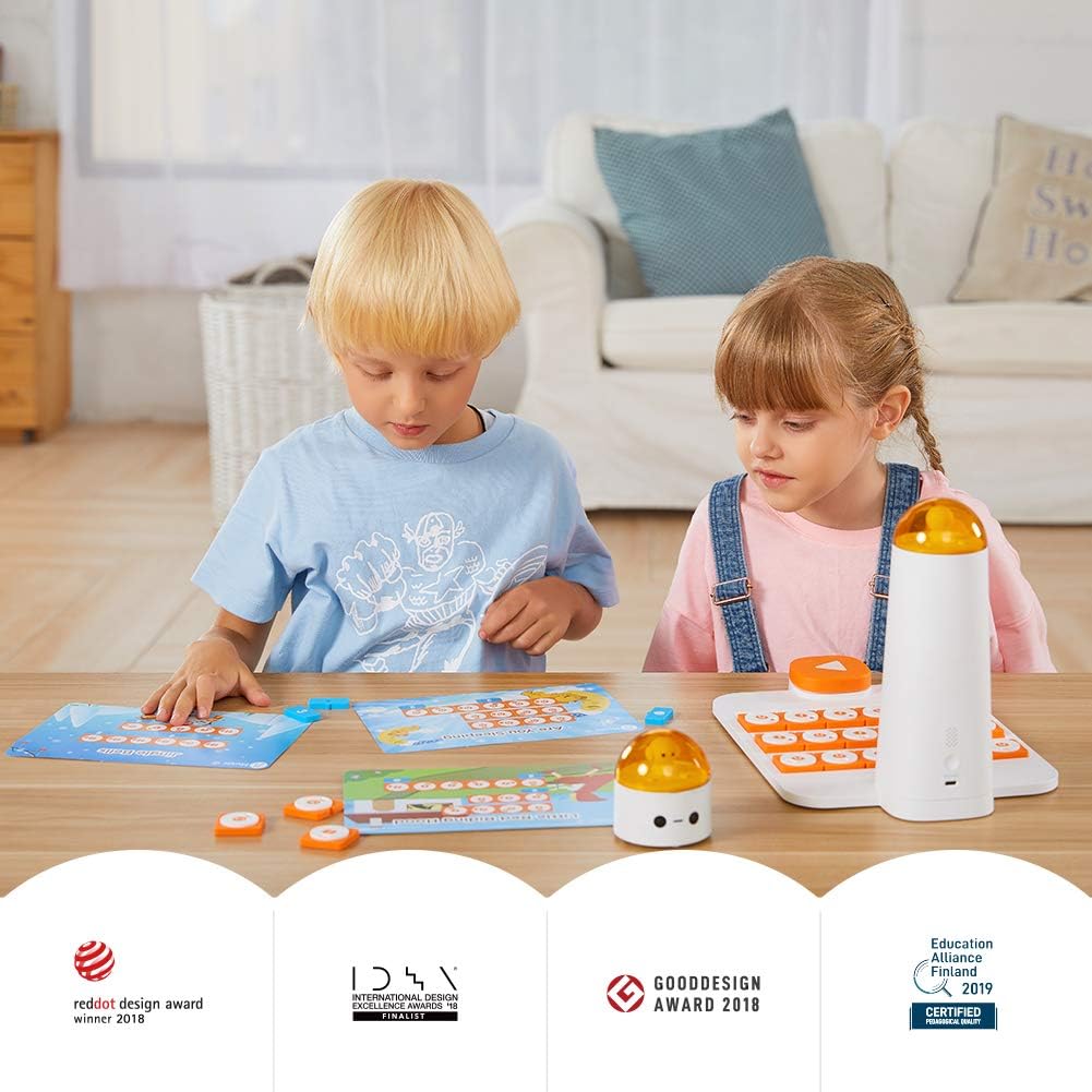 Matatalab Coding Robot Set for Kids Ages 4+, STEM Educational Toy, Early Programming for Kids, Learn to Code Robot for Homeschool & Classroom Ages 4-10