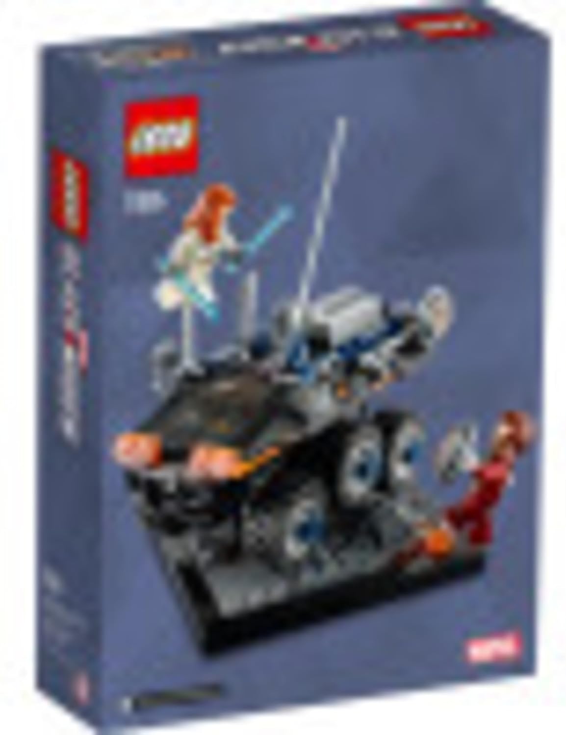 LEGO Marvel Avengers Taskmaster’s Ambush 77905 Exclusive Black Widow Movie Building Kit; Includes Black Widow, Taskmaster and Red Guardian Minifigures and The Taskmaster’s Vehicle (230 Pieces)