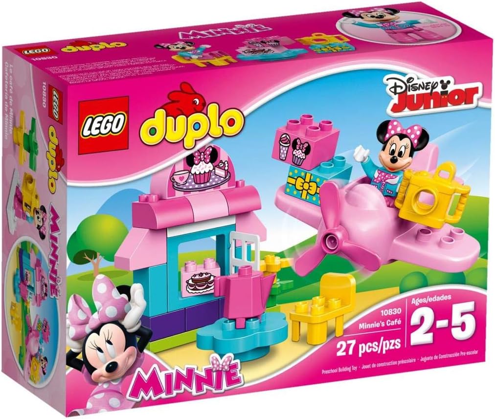 LEGO DUPLO l Disney Mickey Mouse Clubhouse Minnie's CAFâ€š 10830 Large Building Block Preschool Toy