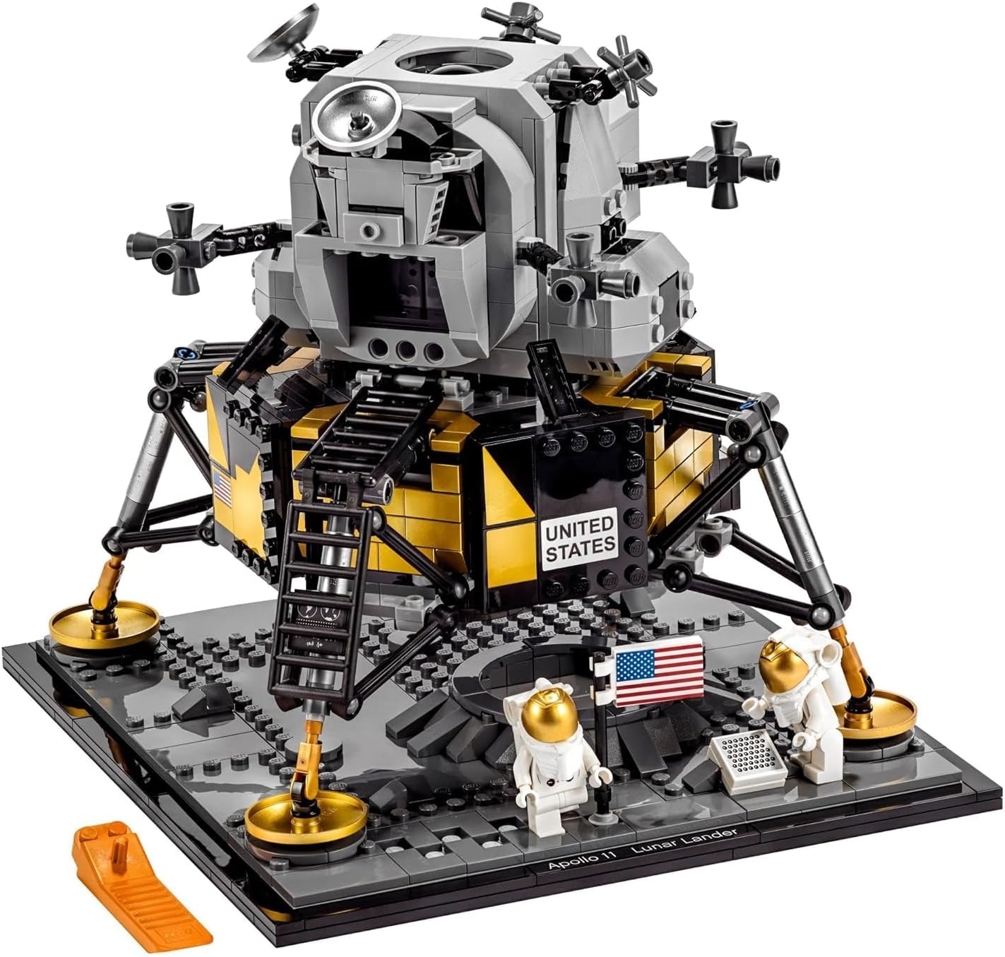 Lego Creator Expert N.A.S.A Apollo 11 Lunar Lander 10266 Building Kit, 1,087 Pieces