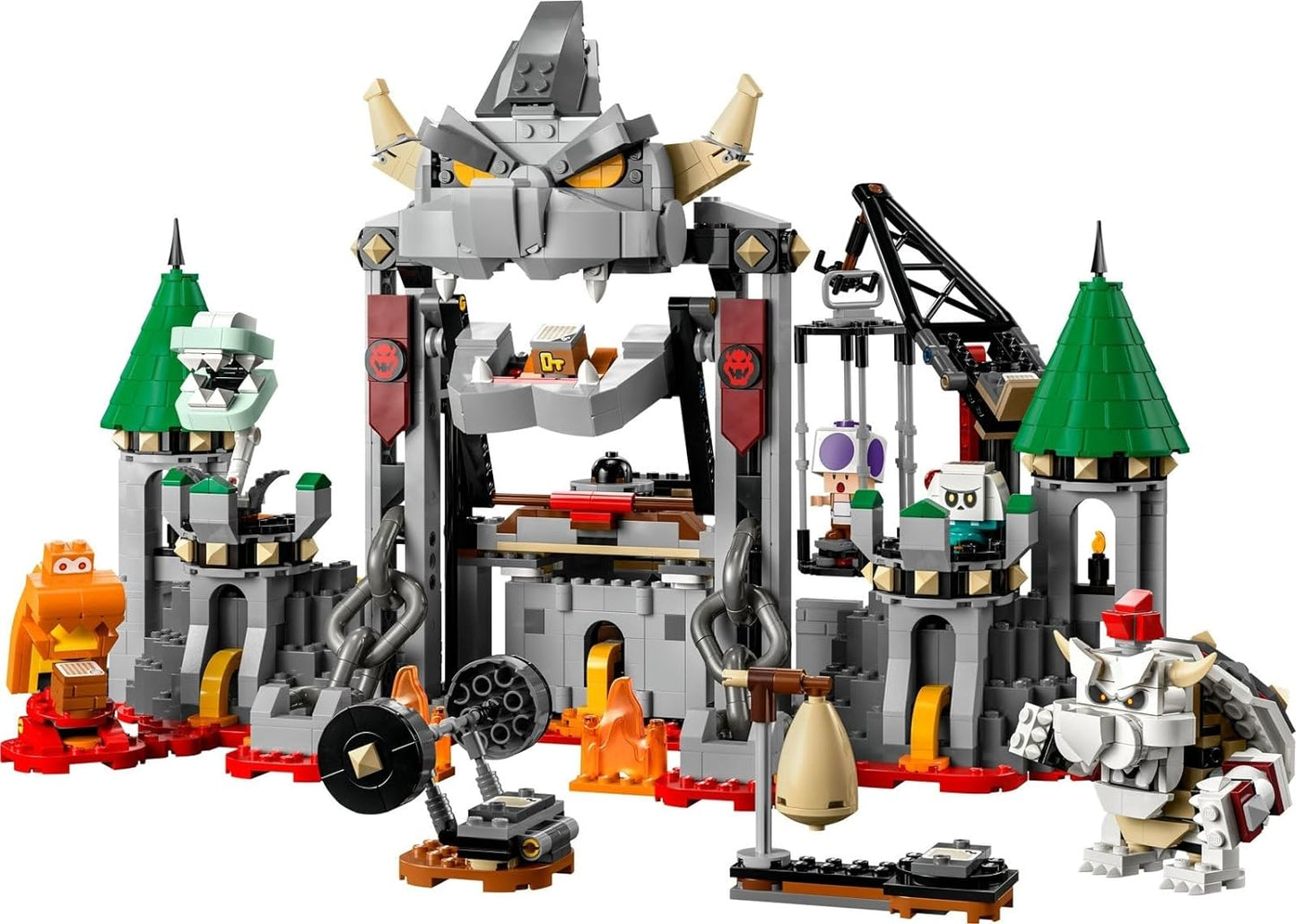 Lego Set of 2: 71423 Bone Bowsers Fortress Battle Expansion Set & 30385 Super Mushroom Surprise