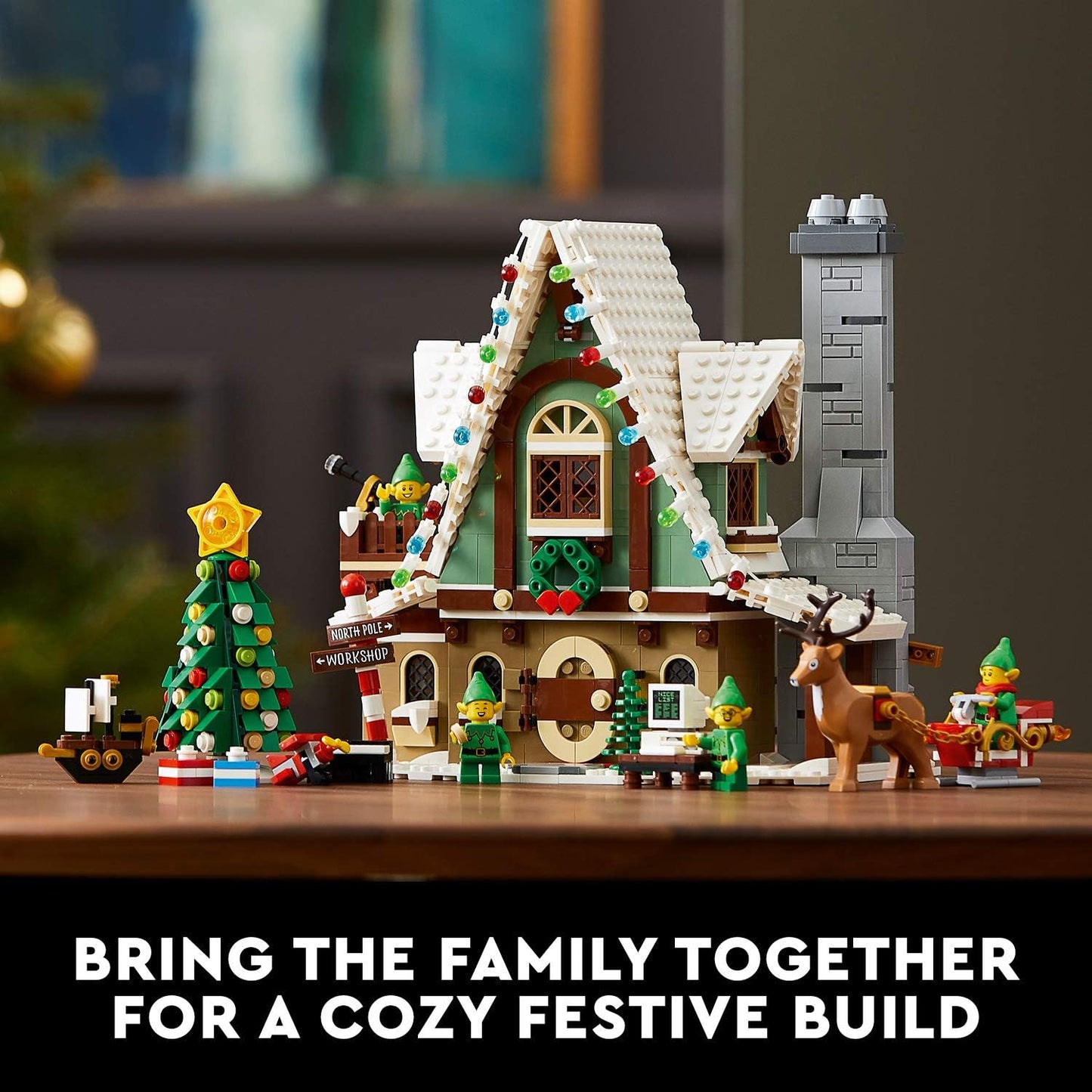 LEGO Seasonal Elf Clubhouse Set 10275, 18+ years