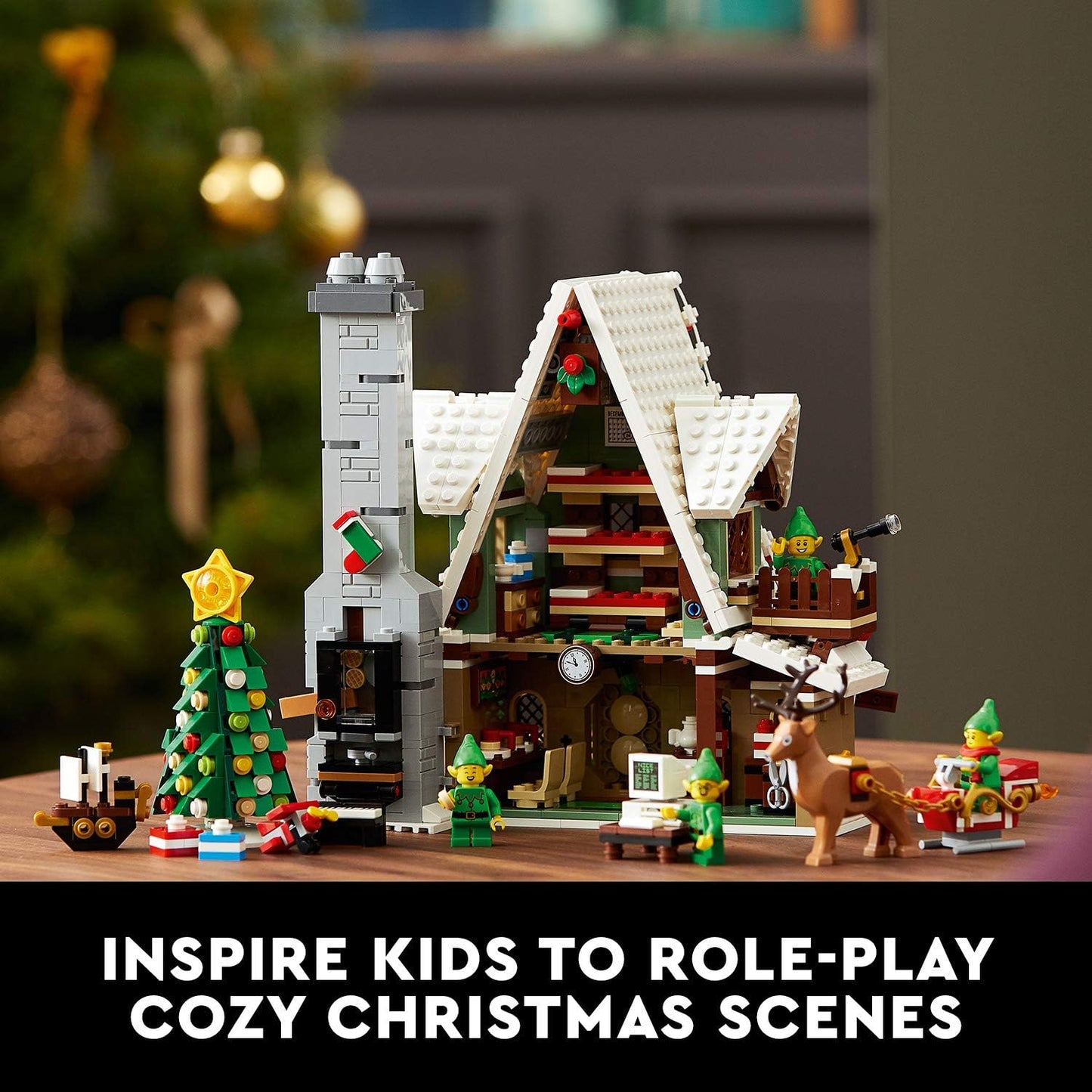 LEGO Seasonal Elf Clubhouse Set 10275, 18+ years