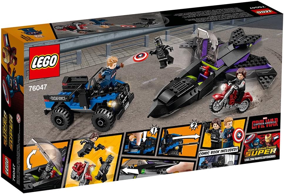 Lego Marvel Super Heroes Black Panther Pursuit 76047 Toy