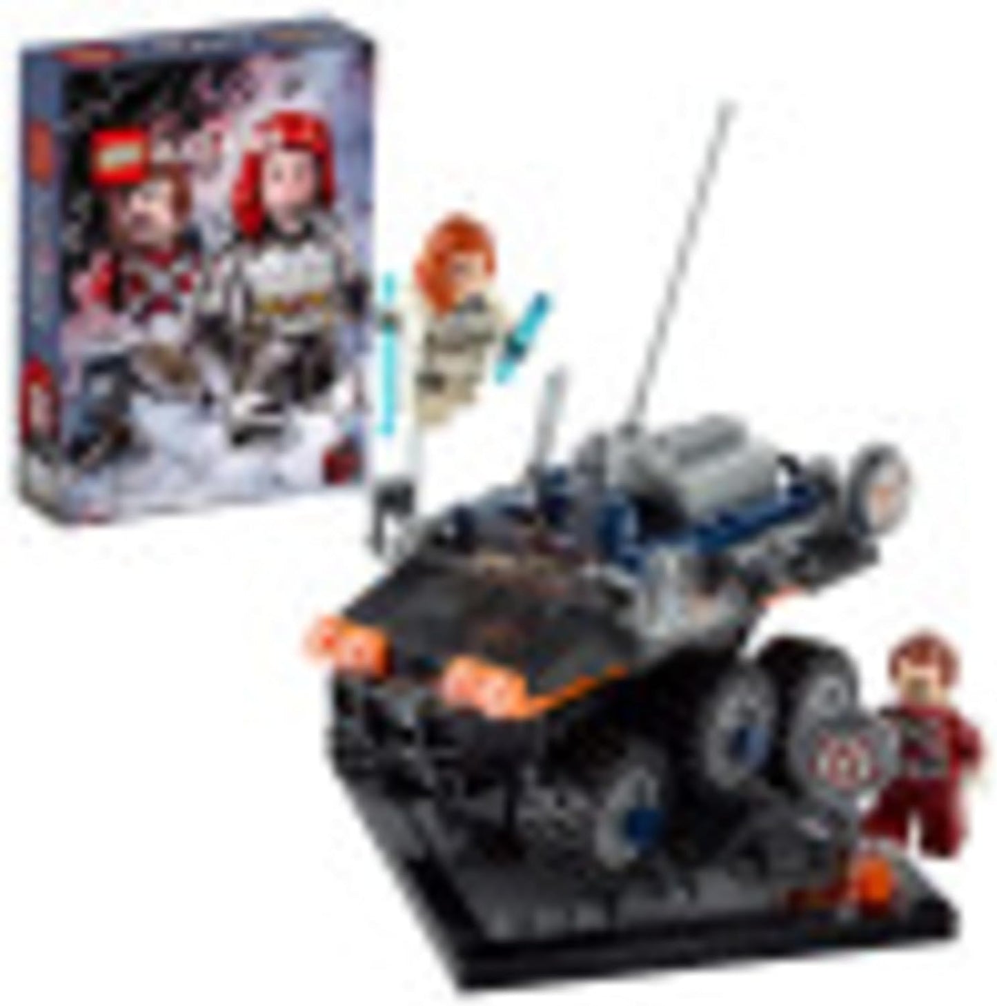 LEGO Marvel Avengers Taskmaster’s Ambush 77905 Exclusive Black Widow Movie Building Kit; Includes Black Widow, Taskmaster and Red Guardian Minifigures and The Taskmaster’s Vehicle (230 Pieces)