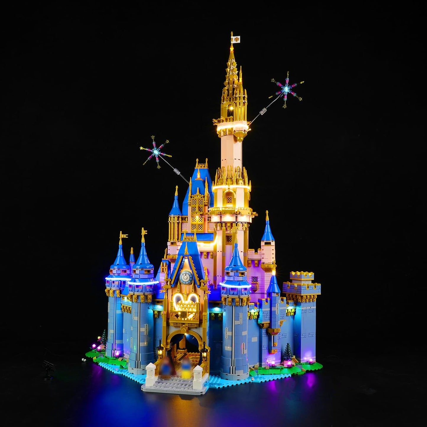 LED Lighting Kit for Lego 2023 Disney Castle 43222, LED Light Compatible with Lego 43222 Building Block Models (Not Include Lego Set)