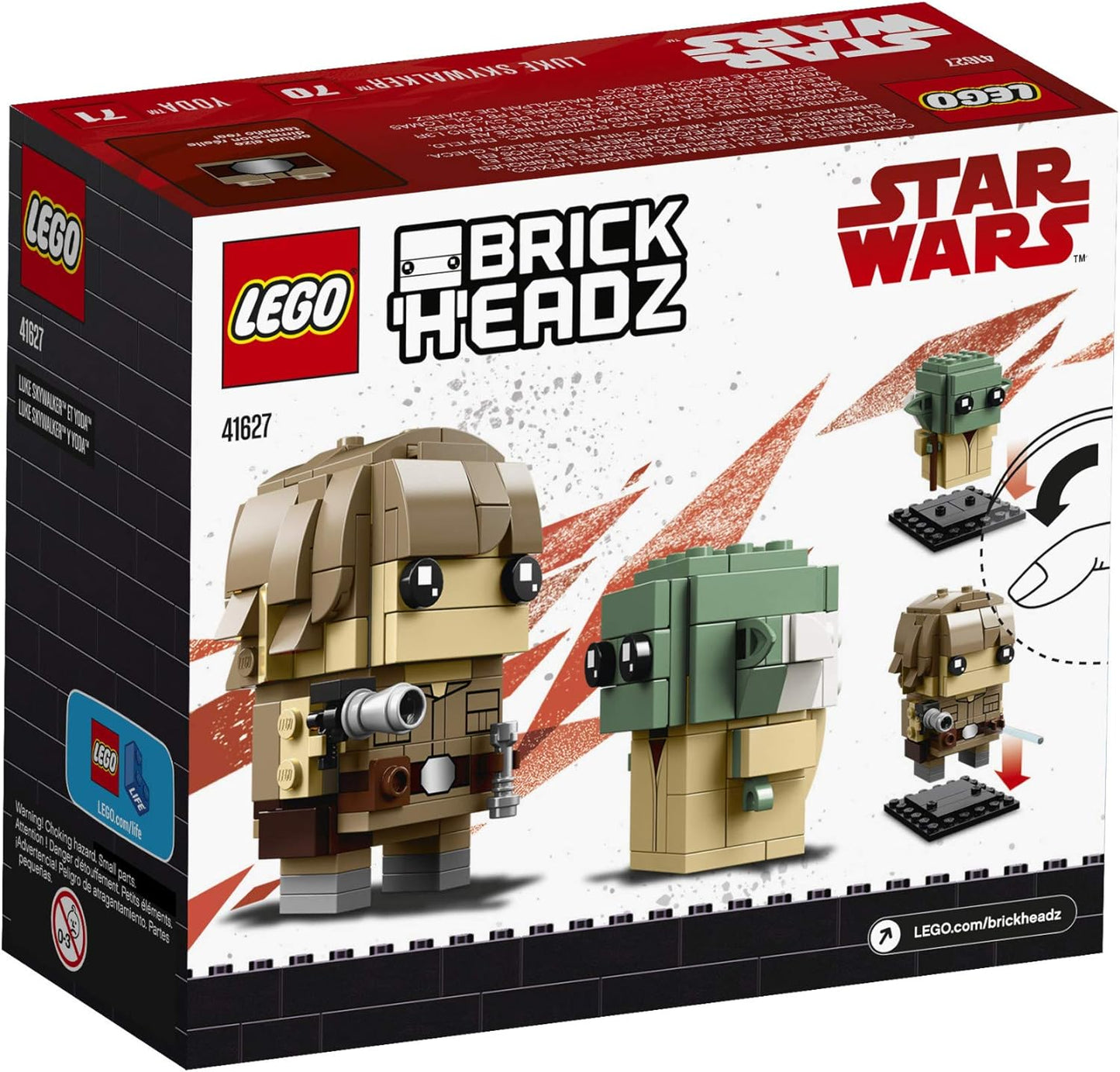 LEGO BrickHeadz 41627 Building Kit, Multicolor