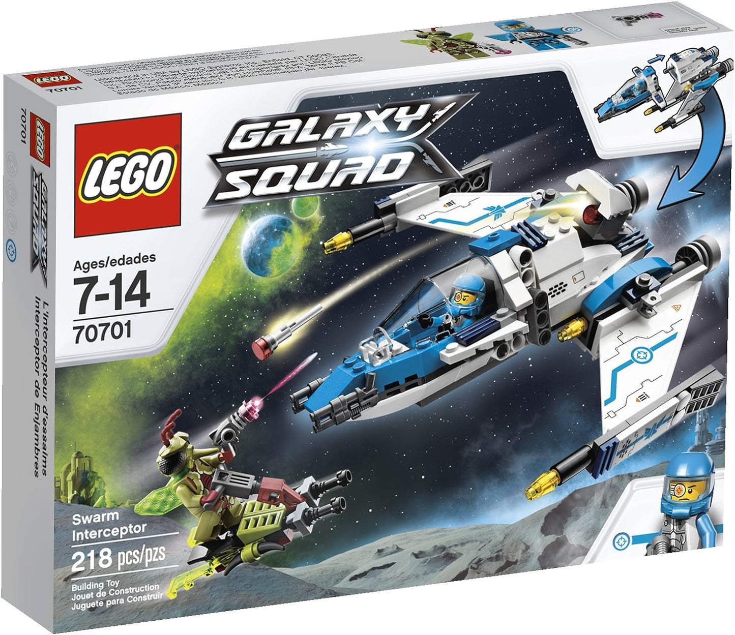 LEGO Galaxy Squad Swarm Interceptor 70701