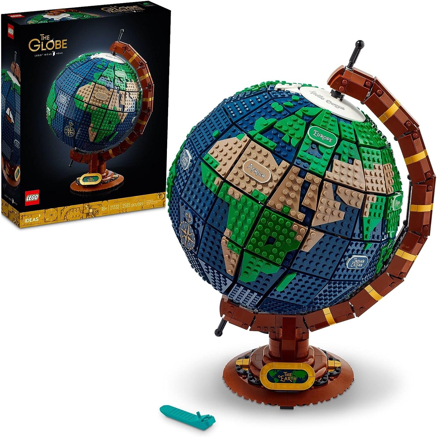 LEGO Ideas The Globe 21332 Building Set for Adults (2585 Pieces)