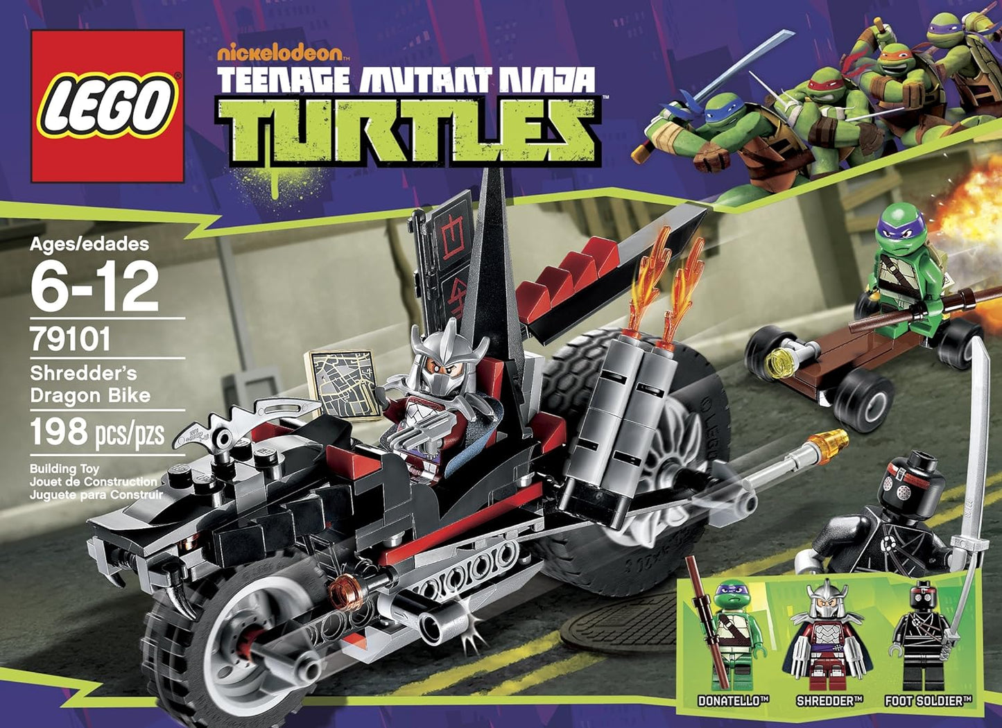 LEGO Ninja Turtles Shredder Dragon Bike (79101)