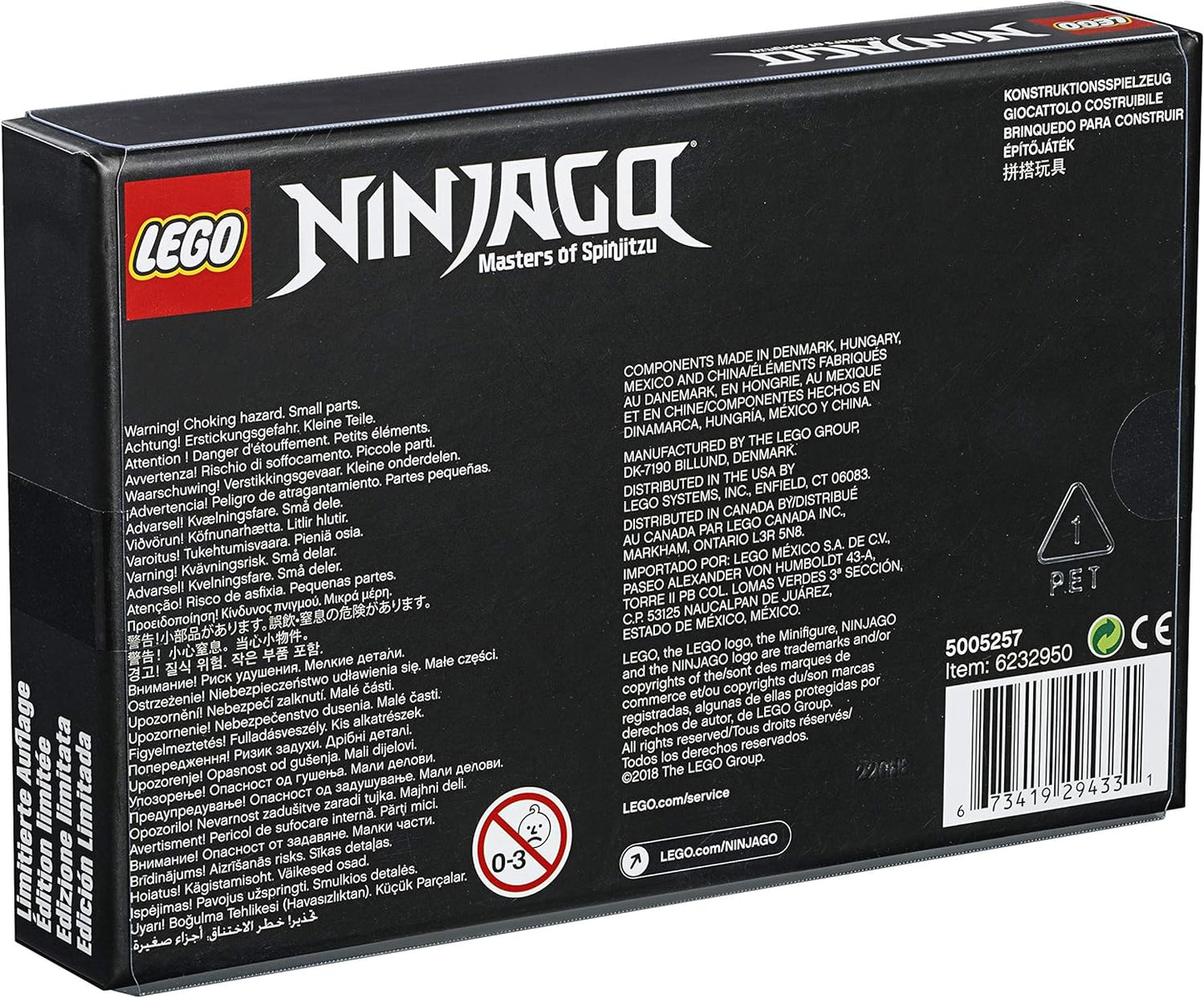 LEGO 2018 Bricktober Ninjago Minifigure Set 3/4