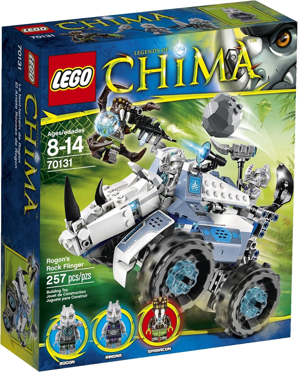 LEGO 70131 Chima Rogon's Rock Flinger