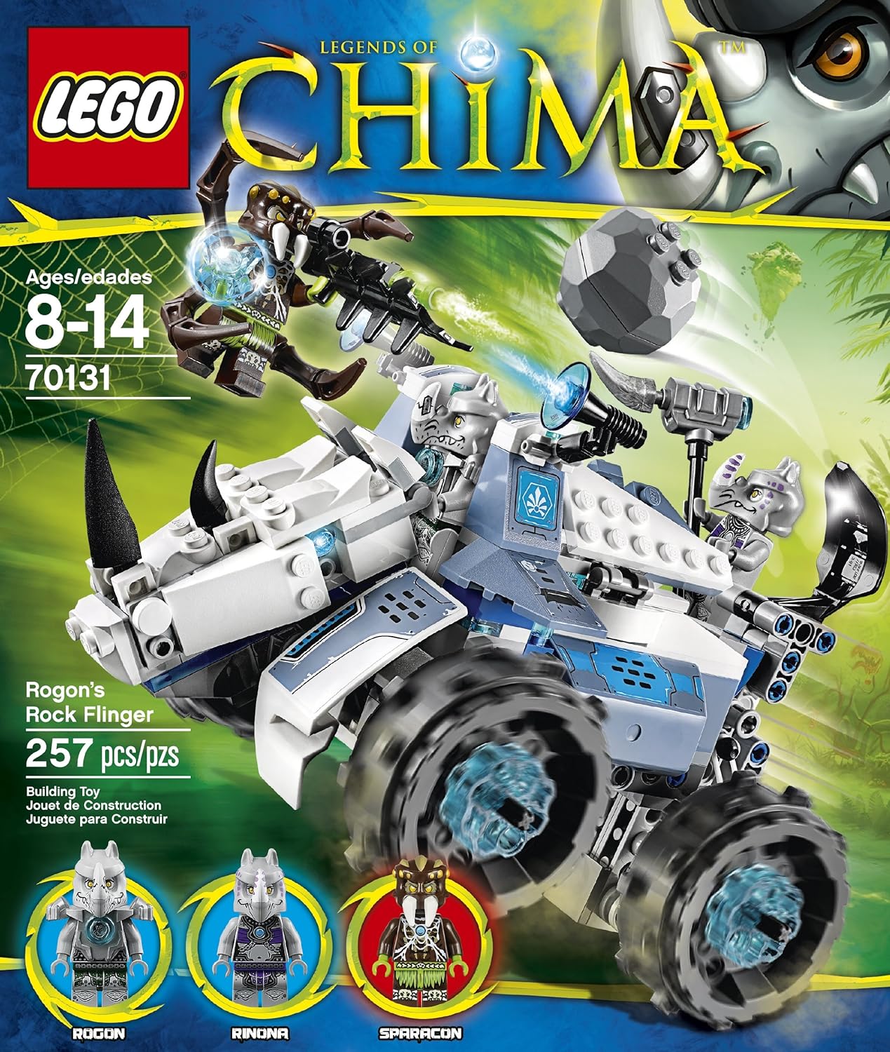 LEGO 70131 Chima Rogon's Rock Flinger